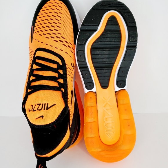 Nike Air Max 270 Total Orange Black White Orange - Picture 7 of 8